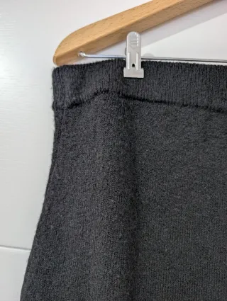 Falda premamá punto negra Talla L sin estrenar