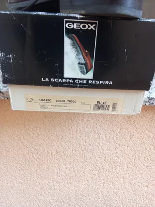 Zapatos Geox Marrones Hombre