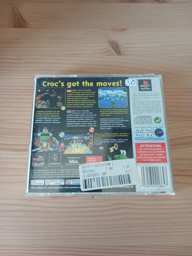 Croc: Legend of the Gobbos PS1 (PlayStation)
