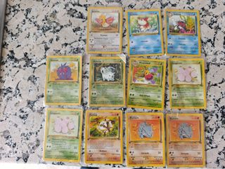 Cartas Pokémon 1ª Edición 1999