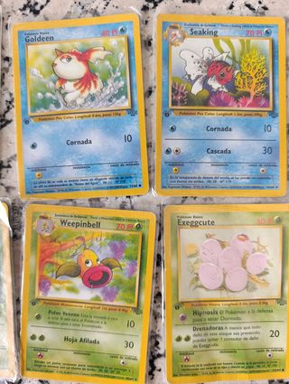 Cartas Pokémon 1ª Edición 1999
