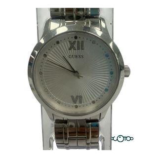 Reloj Guess Plateado y Blanco