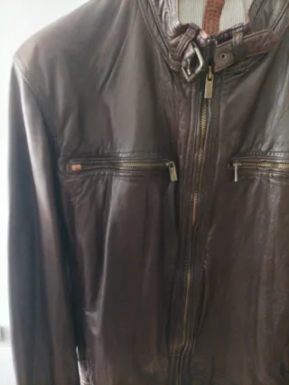 Chaqueta Piel Talla L-XL( Ancho 0.58-Largo 0,65 )