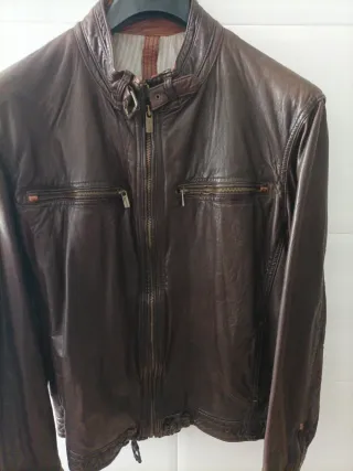 Chaqueta Piel Talla L-XL( Ancho 0.58-Largo 0,65 )