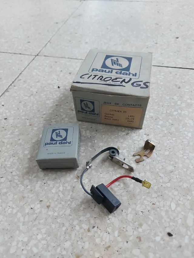 Lote 6 platinos Citroën GS Paul Dahl