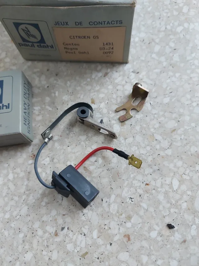 Lote 6 platinos Citroën GS Paul Dahl