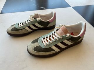 Adidas Handball Spezial Verde y Rosa