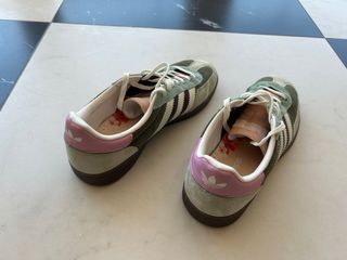 Adidas Handball Spezial Verde y Rosa