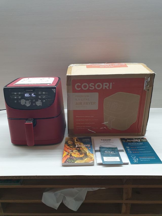 Cosori Premium 5.5L Freidora Aire color vermelho