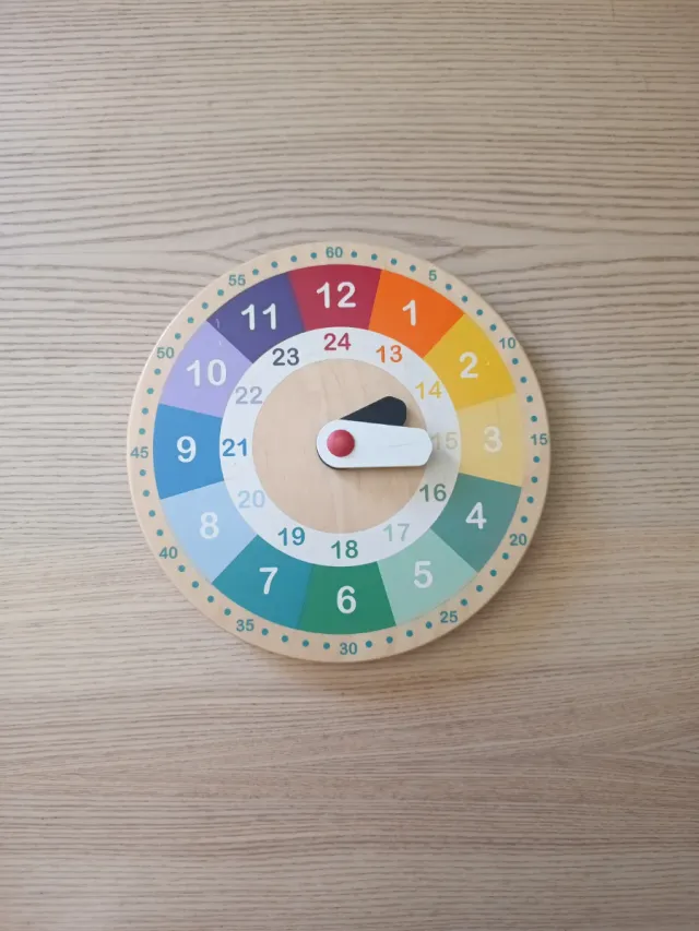 Reloj Infantil IKEA para aprender las horas