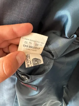 Giacca 100% Lana vintage taglia 50