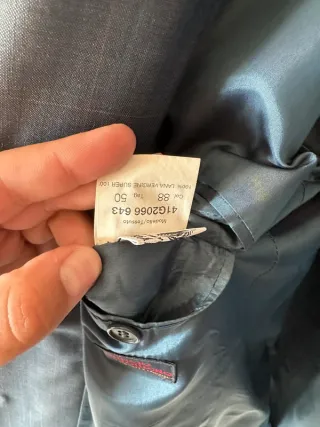 Giacca 100% Lana vintage taglia 50