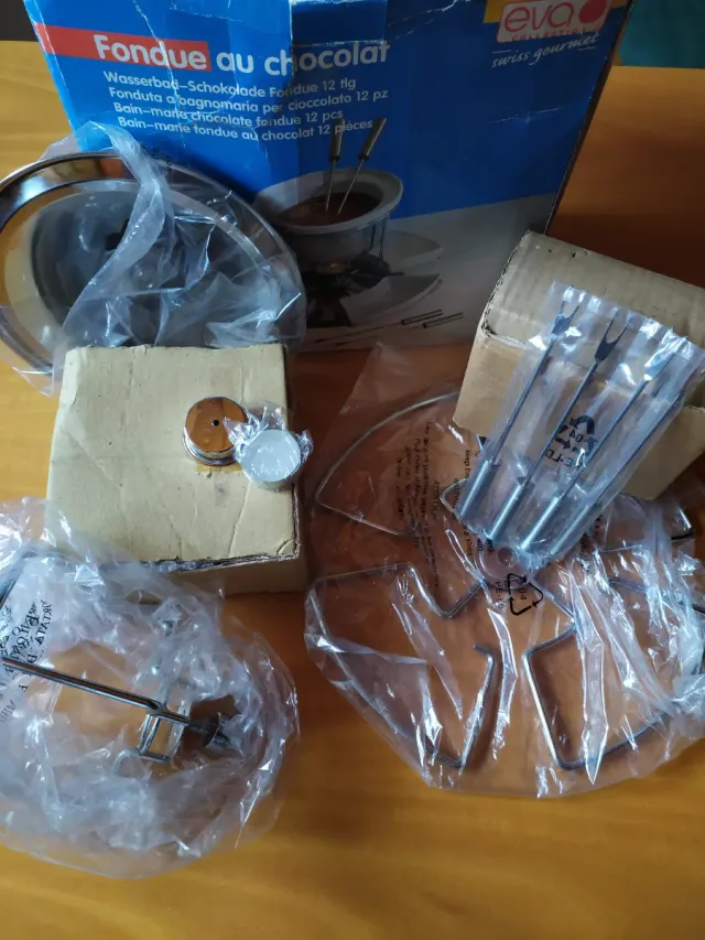 Set per fonduta al cioccolato