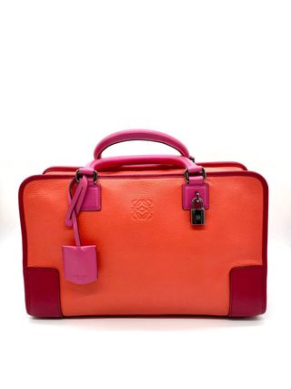 Bolso Loewe Amazona 36 Naranja y Rosa