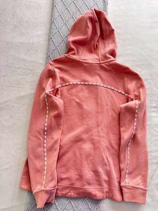 Sudadera Nike con cremallera rosa Talla M