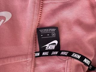 Sudadera Nike con cremallera rosa Talla M