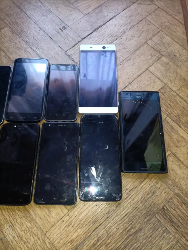 Móviles táctiles Samsung para piezas