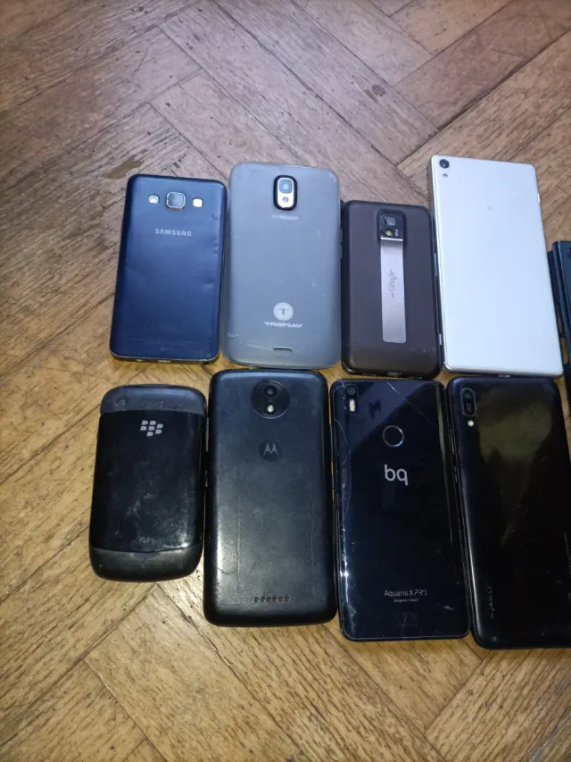 Móviles táctiles Samsung para piezas