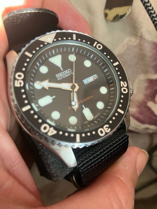 Seiko SKX007 Reloj Automático Diver 200m