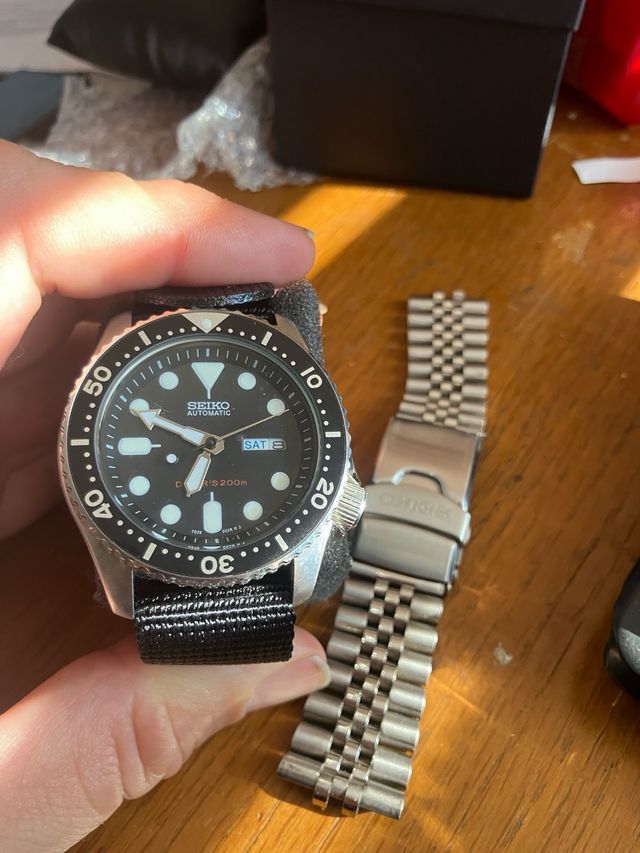 Seiko SKX007 Reloj Automático Diver 200m