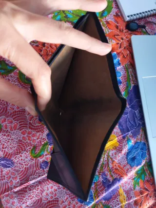 Billetera Le Tanneur Cuero Negro