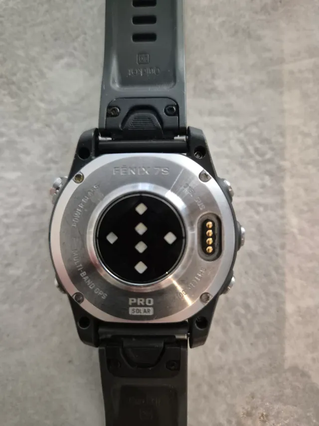 Garmin Fenix 7S PRO Solar Negro/Plata