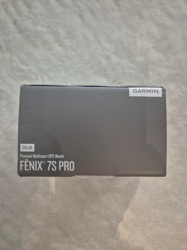 Garmin Fenix 7S PRO Solar Negro/Plata