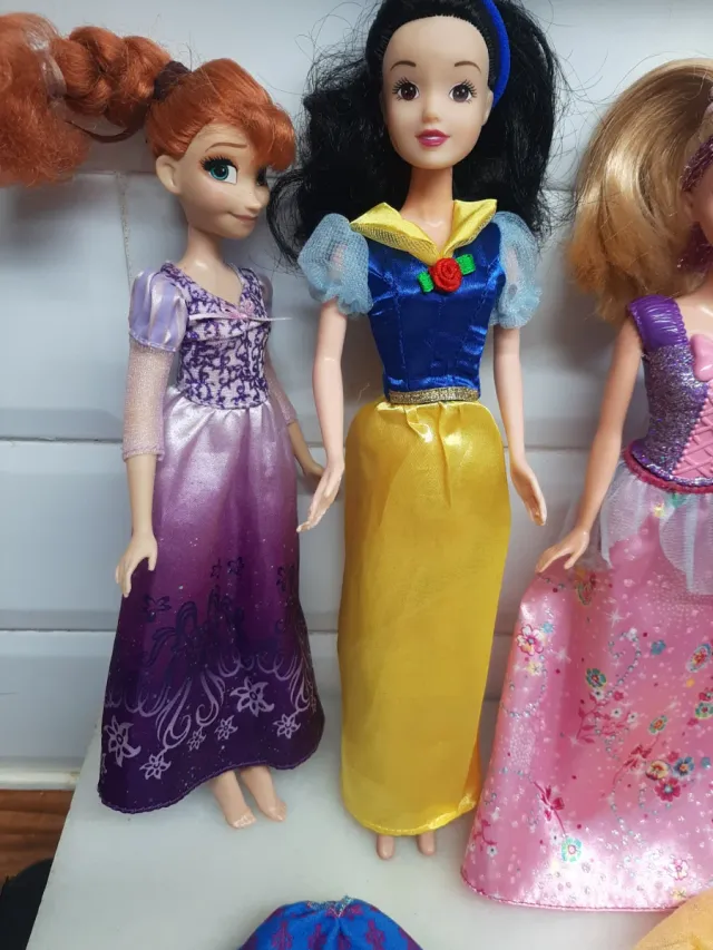 Lote 6 Muñecas Princesas