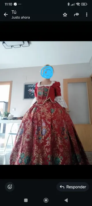 Traje Fallera Talla 38