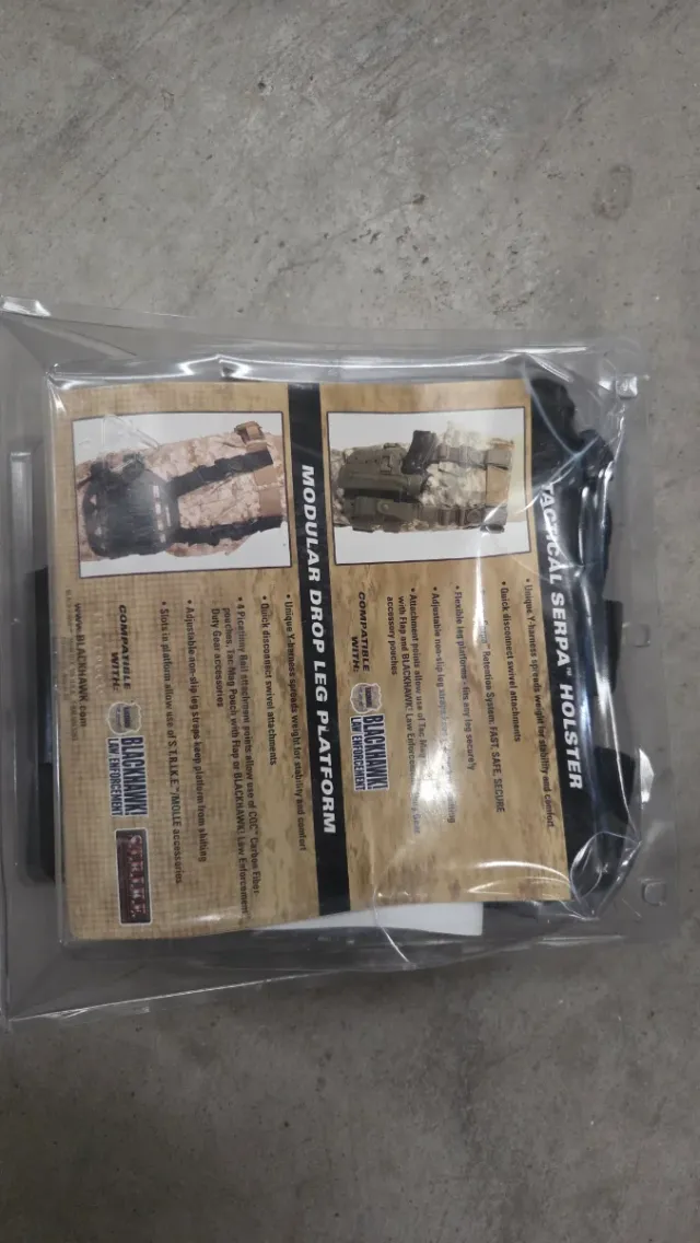 Fodero tattico per gamba Blackhawk Beretta 92/96