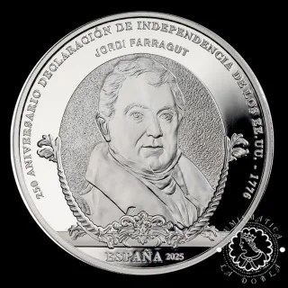 Moneda 10€ Plata PROOF Jordi Farragut España 2025