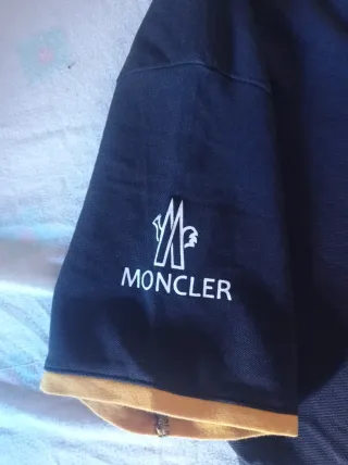 Polo Moncler Talla XL Negro
