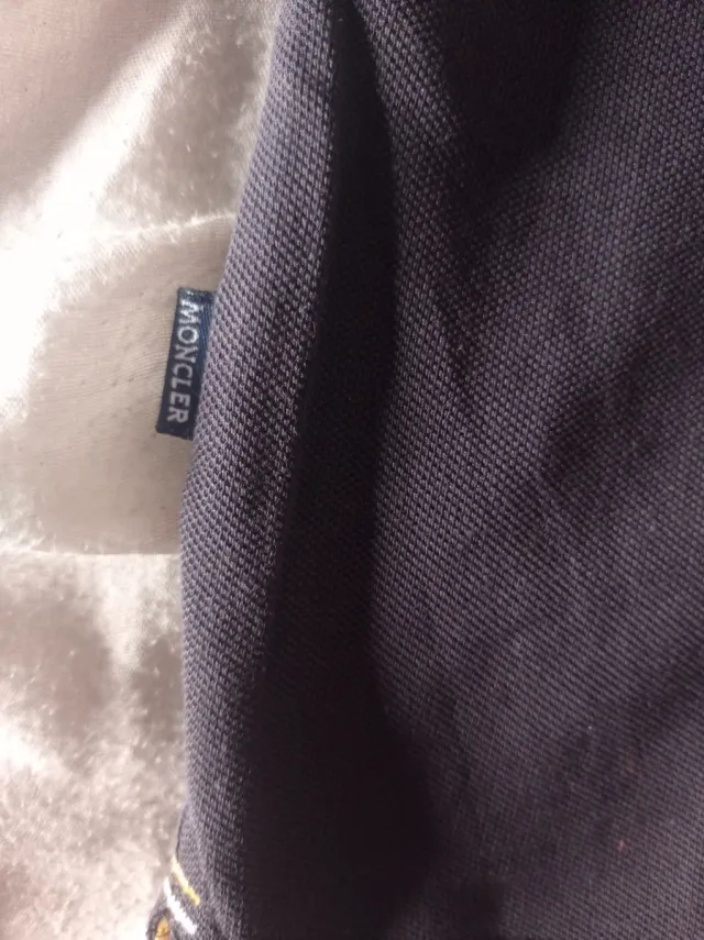 Polo Moncler Talla XL Negro