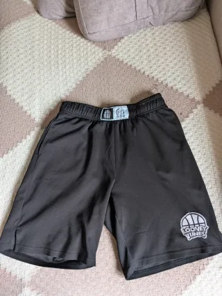 Pantalón corto Looney Tunes negro