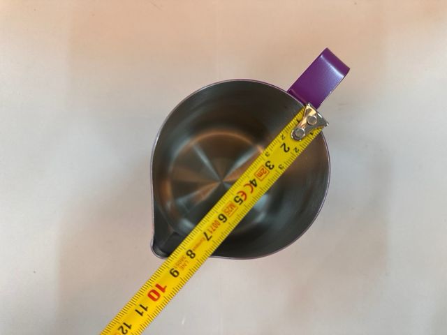 Caraffa per schiumare latte 600ml