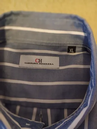 Camisa Carolina Herrera Caballero XL