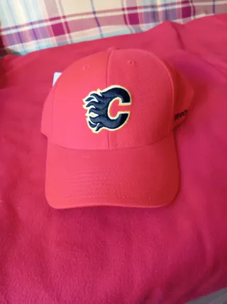 Gorra Calgary Flames Reebok Roja