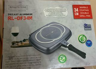 Piastra doppia cottura antiaderente