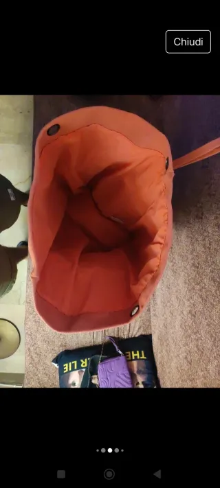 Borsa sacco Rizzoli rosa