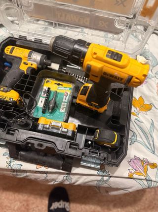 2 Taladros DeWalt 12V
