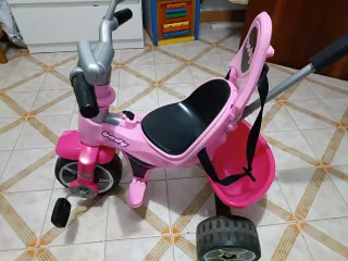Triciclo infantil rosa