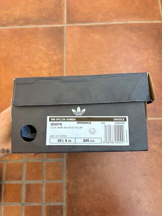 Adidas Wales Bonner Samba Morado Dorado