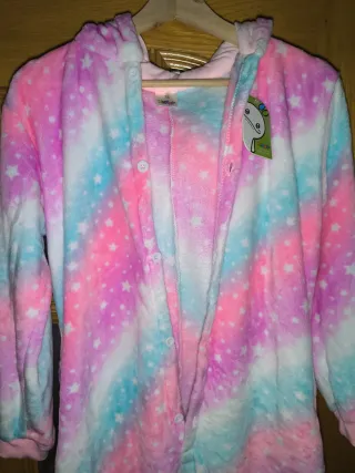 Pijama unicornio talla 10-12 años