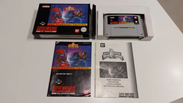 Españolizado Power Rangers Fighting Edition SNES