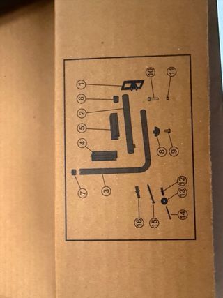 Soporte pared caja techo hasta 52cm