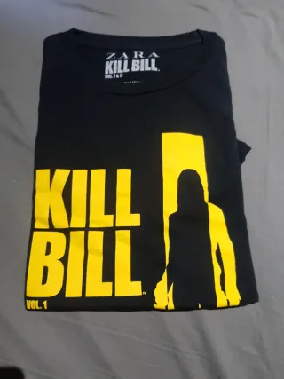Camiseta Zara Kill Bill Vol. 1 Negra