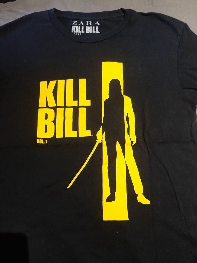 Camiseta Zara Kill Bill Vol. 1 Negra
