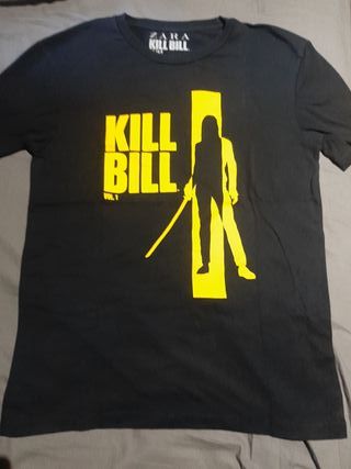 Camiseta Zara Kill Bill Vol. 1 Negra
