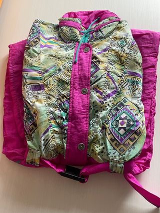 Tuta sci donna vintage anni '80