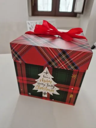 Box candele natalizie in cera di soia